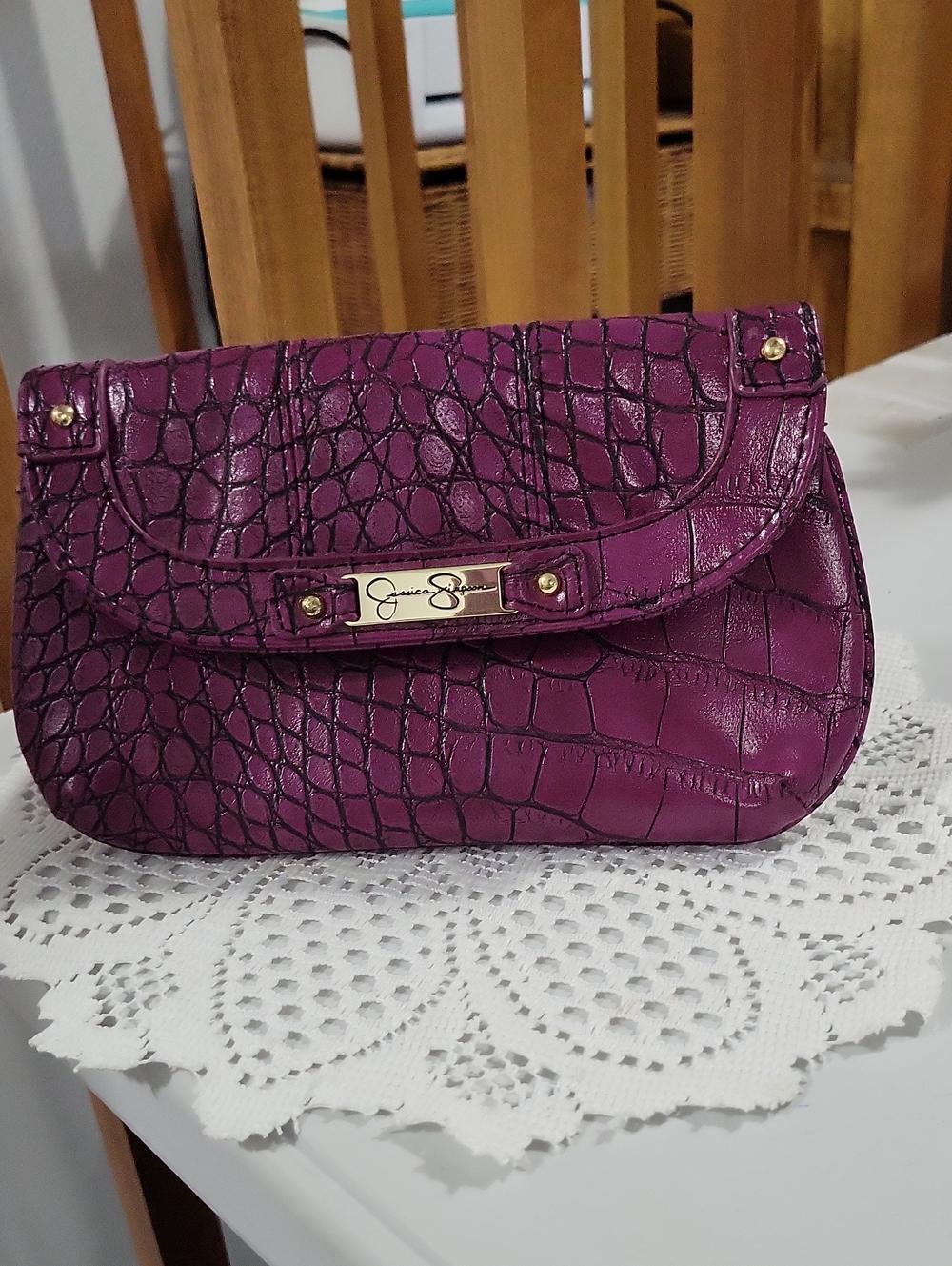 💜Jessica Simpson clutch 💜